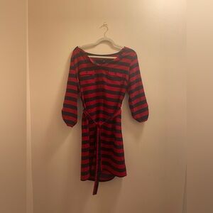 GAP Striped Shirt Dress~ Size Large